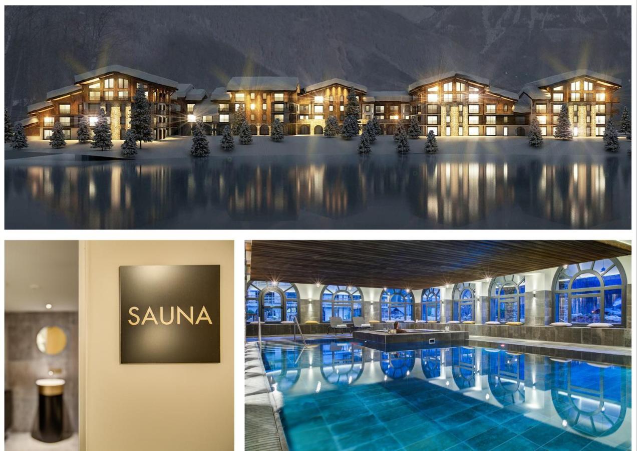 Thedrus Luxury Apt, Swimming Pool, Spa & More Chamonix Eksteriør billede